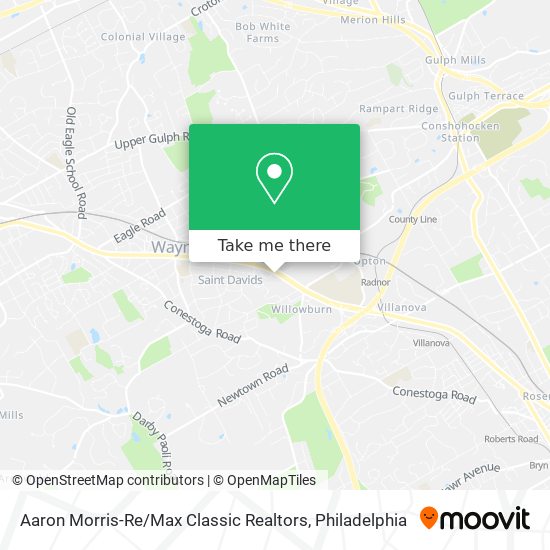 Aaron Morris-Re / Max Classic Realtors map