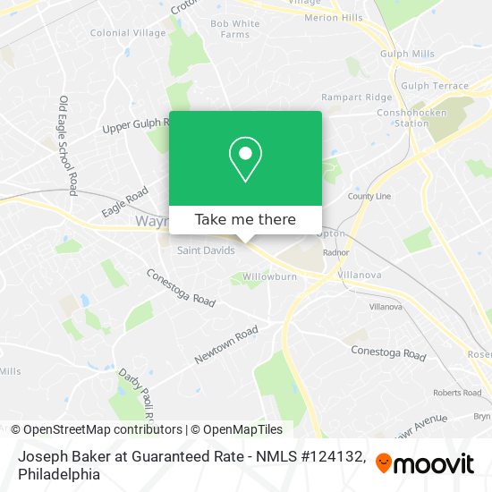 Joseph Baker at Guaranteed Rate - NMLS #124132 map