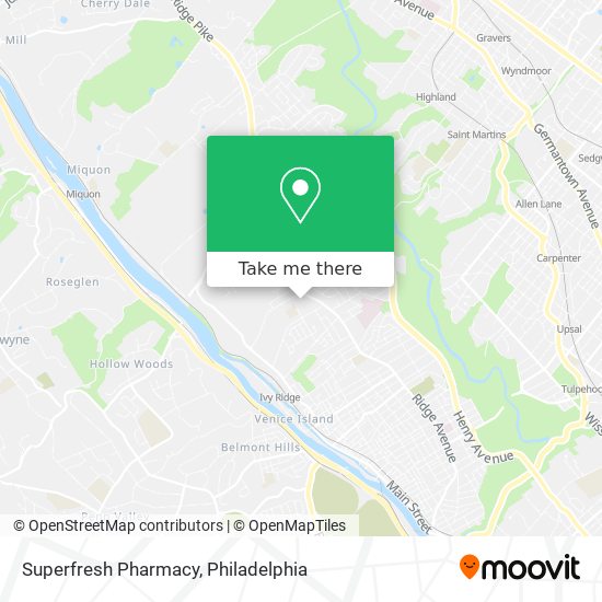 Superfresh Pharmacy map