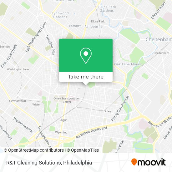 R&T Cleaning Solutions map