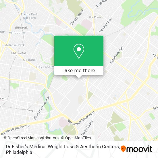 Dr Fisher's Medical Weight Loss & Aesthetic Centers map
