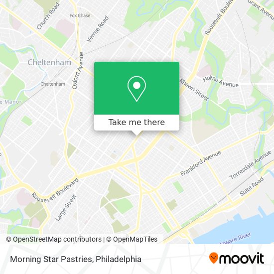 Morning Star Pastries map