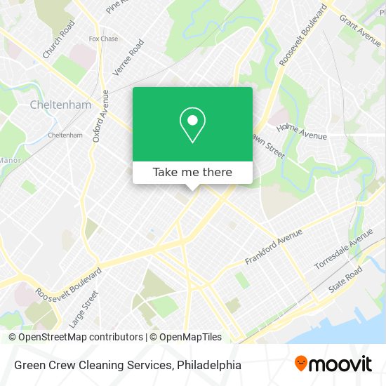 Mapa de Green Crew Cleaning Services