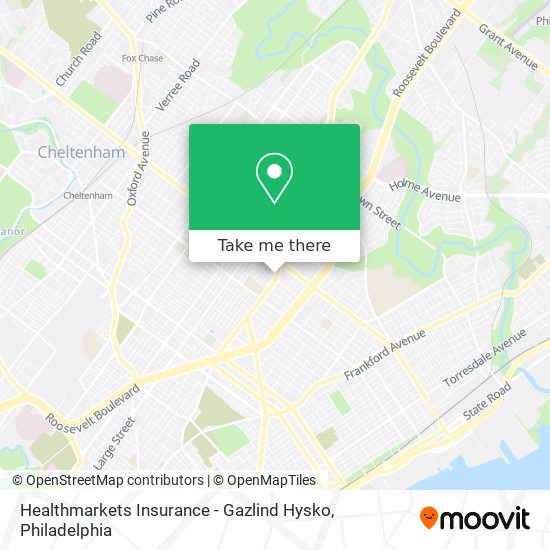 Mapa de Healthmarkets Insurance - Gazlind Hysko