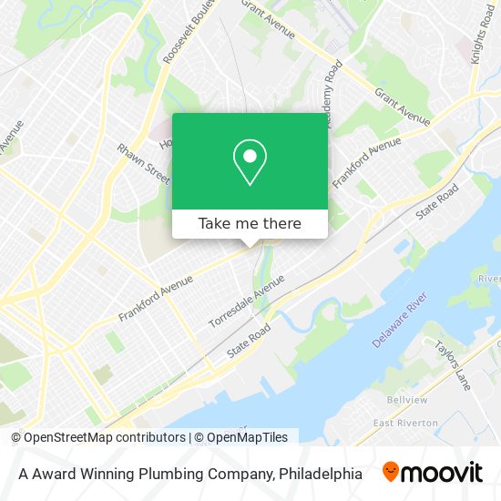 Mapa de A Award Winning Plumbing Company