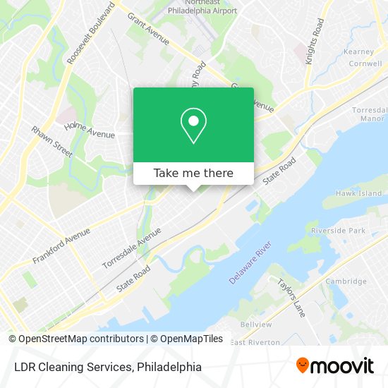 LDR Cleaning Services map