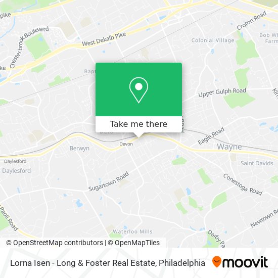 Mapa de Lorna Isen - Long & Foster Real Estate