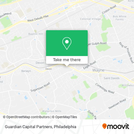 Guardian Capital Partners map