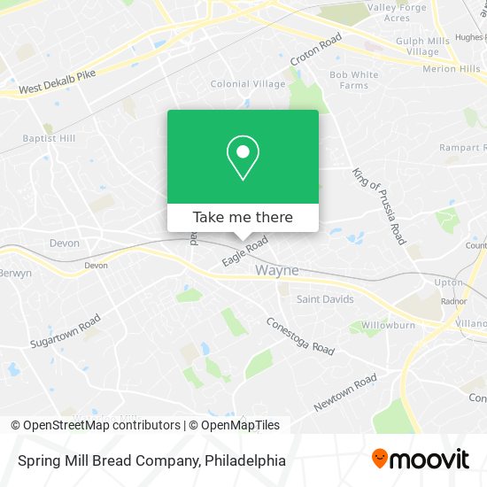 Spring Mill Bread Company map