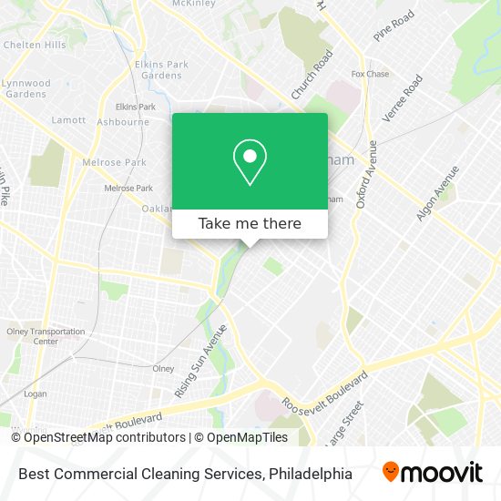 Best Commercial Cleaning Services map
