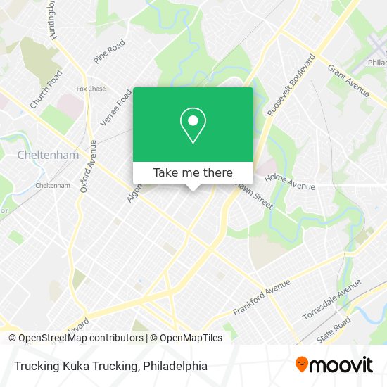 Mapa de Trucking Kuka Trucking
