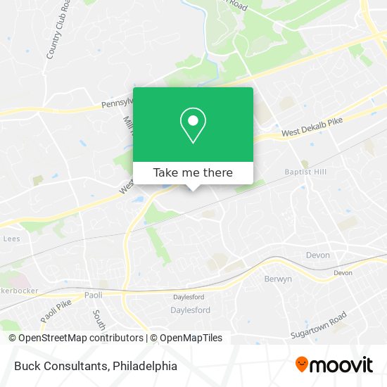 Buck Consultants map