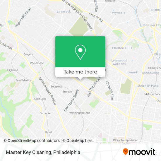 Mapa de Master Key Cleaning