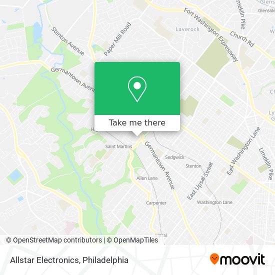 Allstar Electronics map