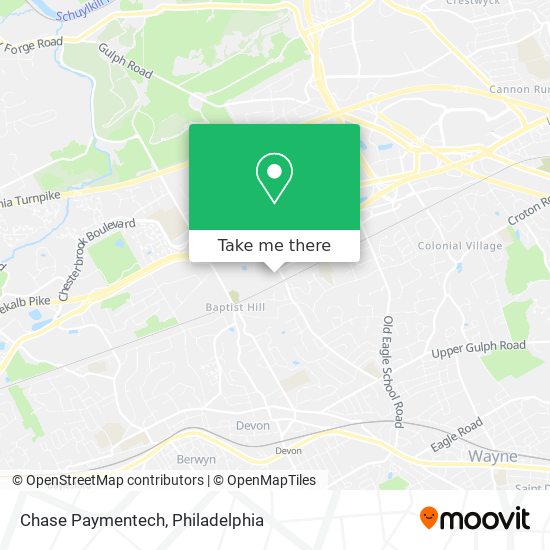 Chase Paymentech map