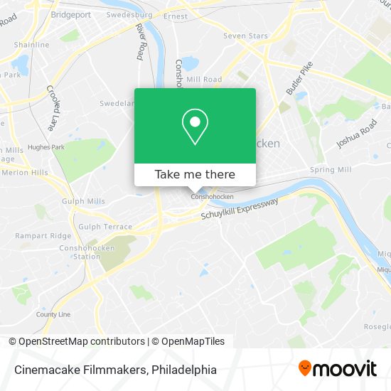 Mapa de Cinemacake Filmmakers