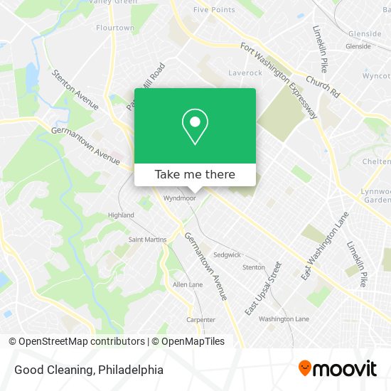 Mapa de Good Cleaning
