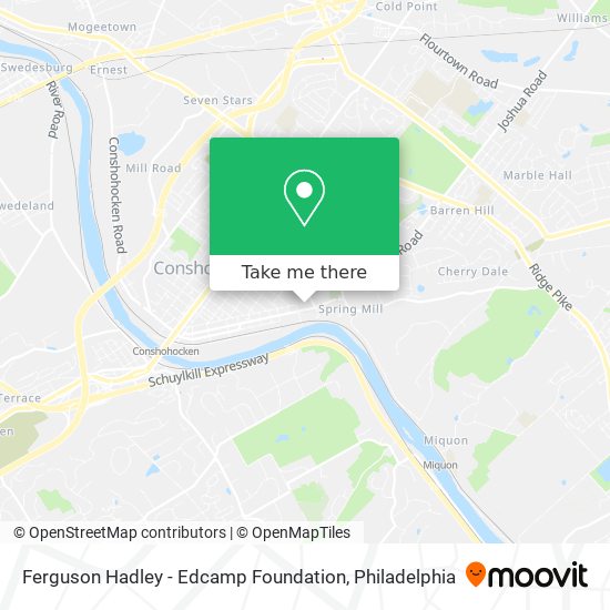 Mapa de Ferguson Hadley - Edcamp Foundation