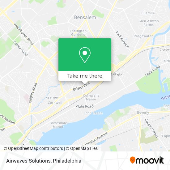 Airwaves Solutions map