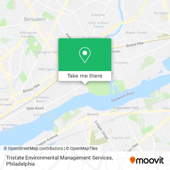 Mapa de Tristate Environmental Management Services