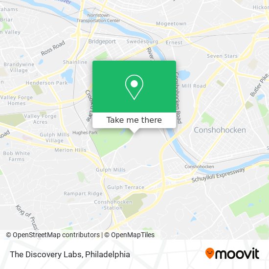 The Discovery Labs map