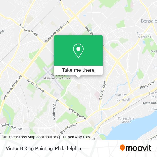 Mapa de Victor B King Painting