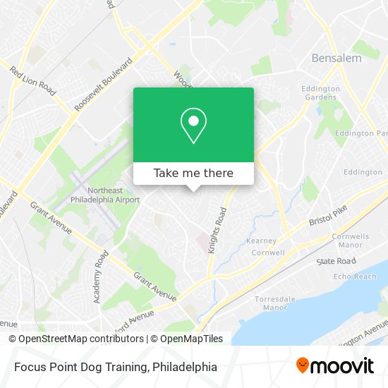 Mapa de Focus Point Dog Training