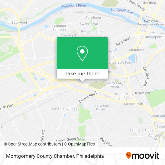 Mapa de Montgomery County Chamber