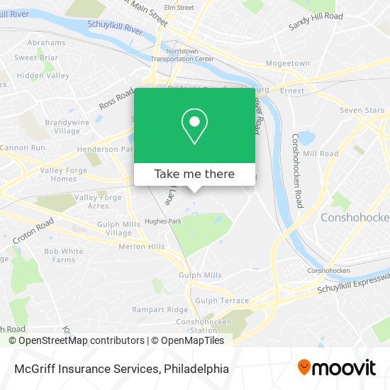 Mapa de McGriff Insurance Services