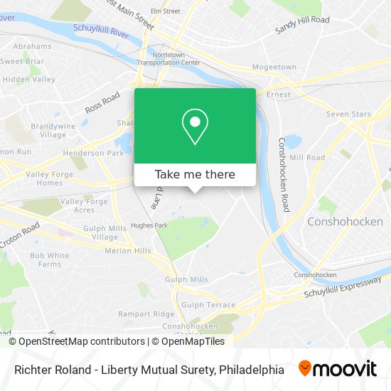 Richter Roland - Liberty Mutual Surety map