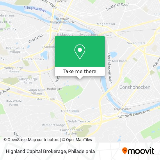 Highland Capital Brokerage map