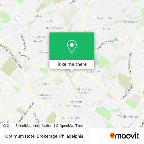 Optimum Hotel Brokerage map