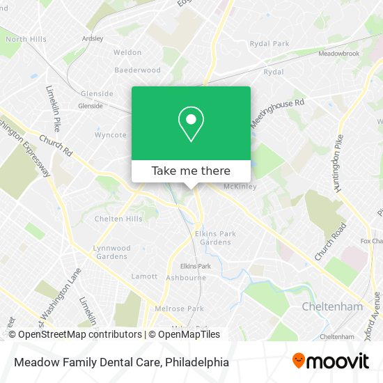 Mapa de Meadow Family Dental Care