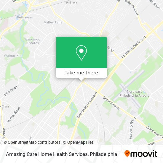 Amazing Care Home Health Services map