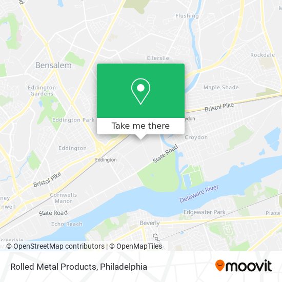 Rolled Metal Products map