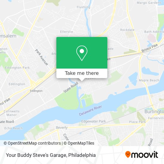 Mapa de Your Buddy Steve's Garage