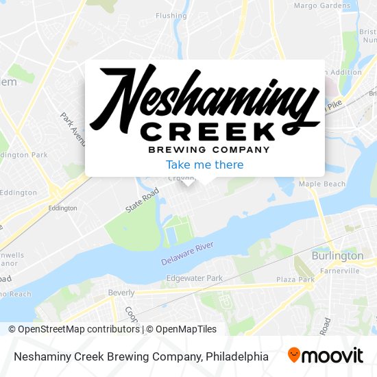 Mapa de Neshaminy Creek Brewing Company