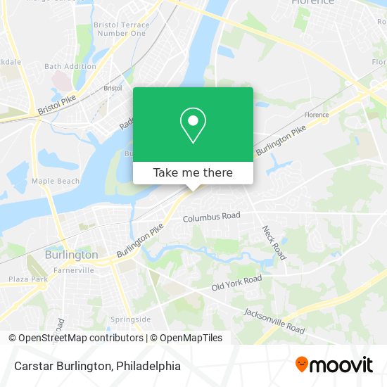 Mapa de Carstar Burlington
