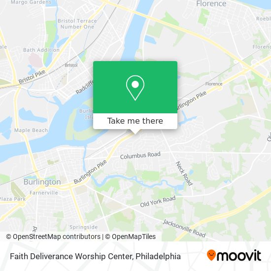 Mapa de Faith Deliverance Worship Center