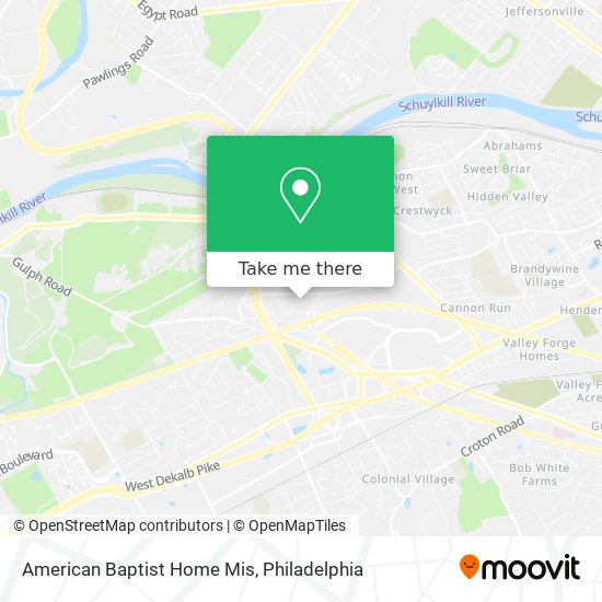 American Baptist Home Mis map