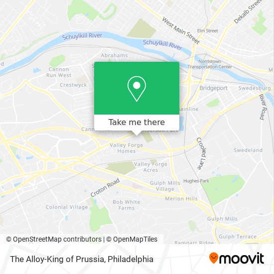 The Alloy-King of Prussia map