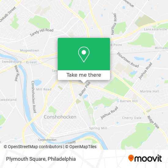 Mapa de Plymouth Square