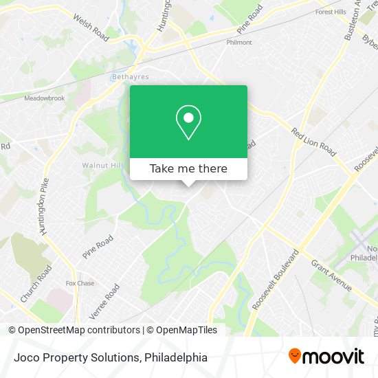 Mapa de Joco Property Solutions