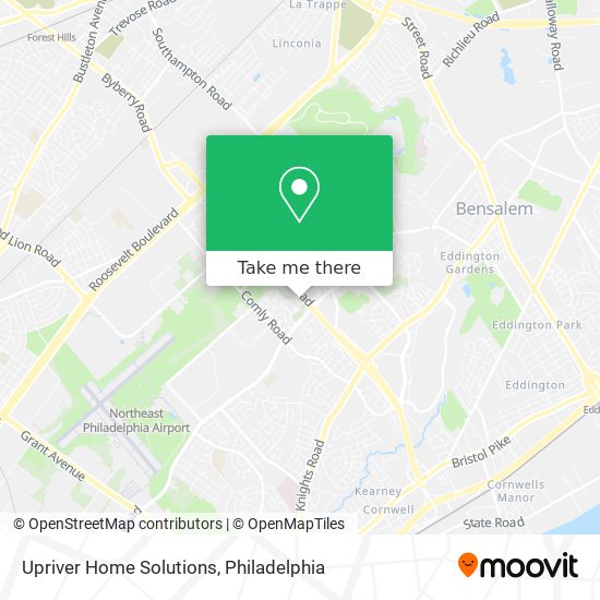 Mapa de Upriver Home Solutions