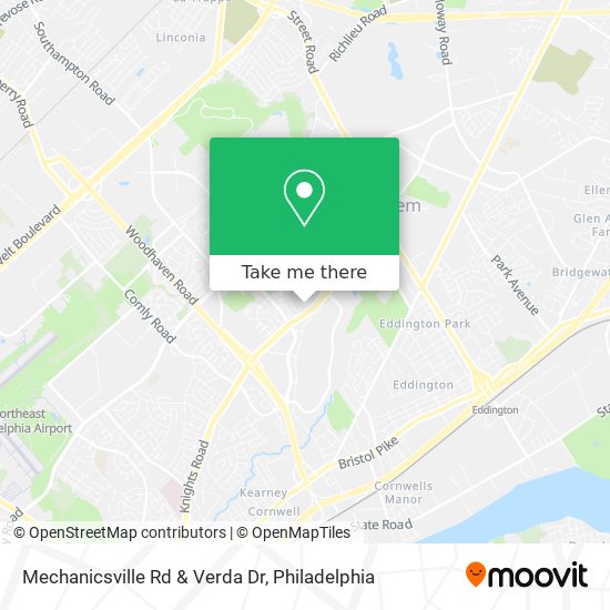 Mechanicsville Rd & Verda Dr map
