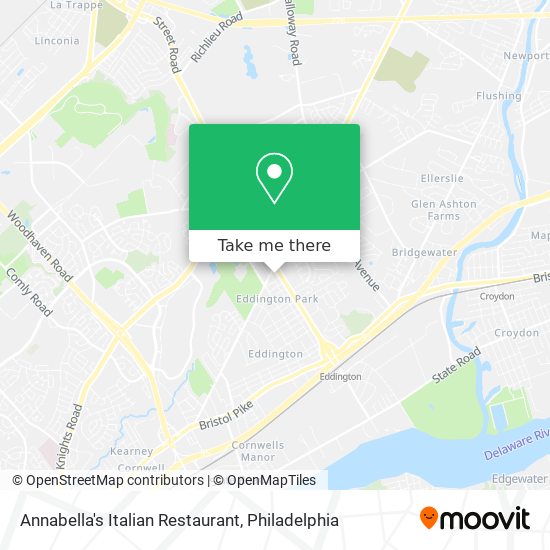 Annabella's Italian Restaurant map