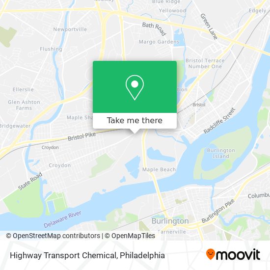 Highway Transport Chemical map