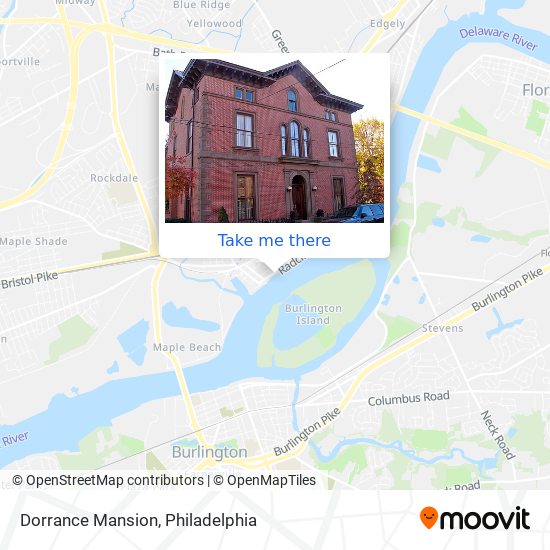 Mapa de Dorrance Mansion