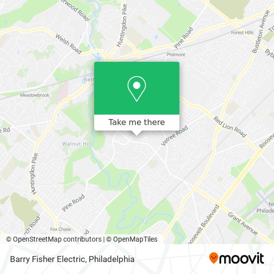 Mapa de Barry Fisher Electric