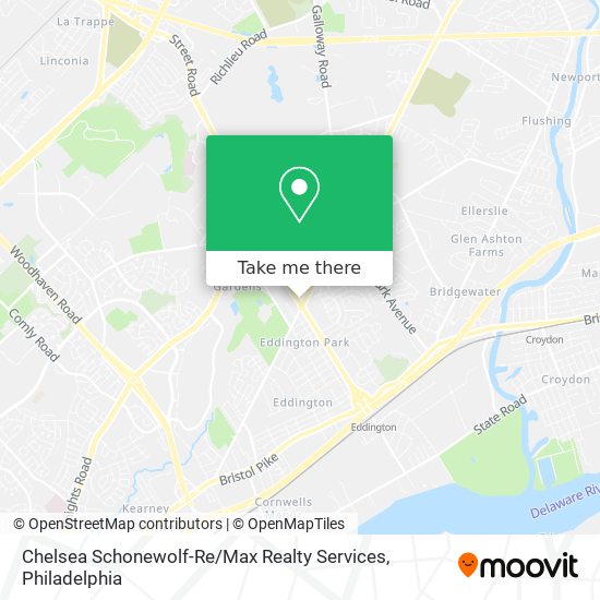 Mapa de Chelsea Schonewolf-Re / Max Realty Services